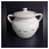 Longaberger Heritage Green Cookie Jar