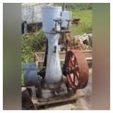 Antique Vertical Steam Engine
